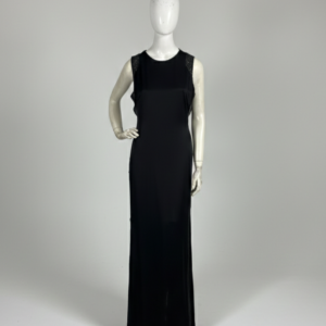 Vestido preto longo festa