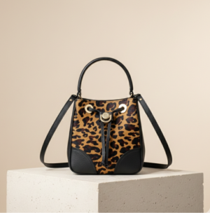 Bolsa tiracolo animal print