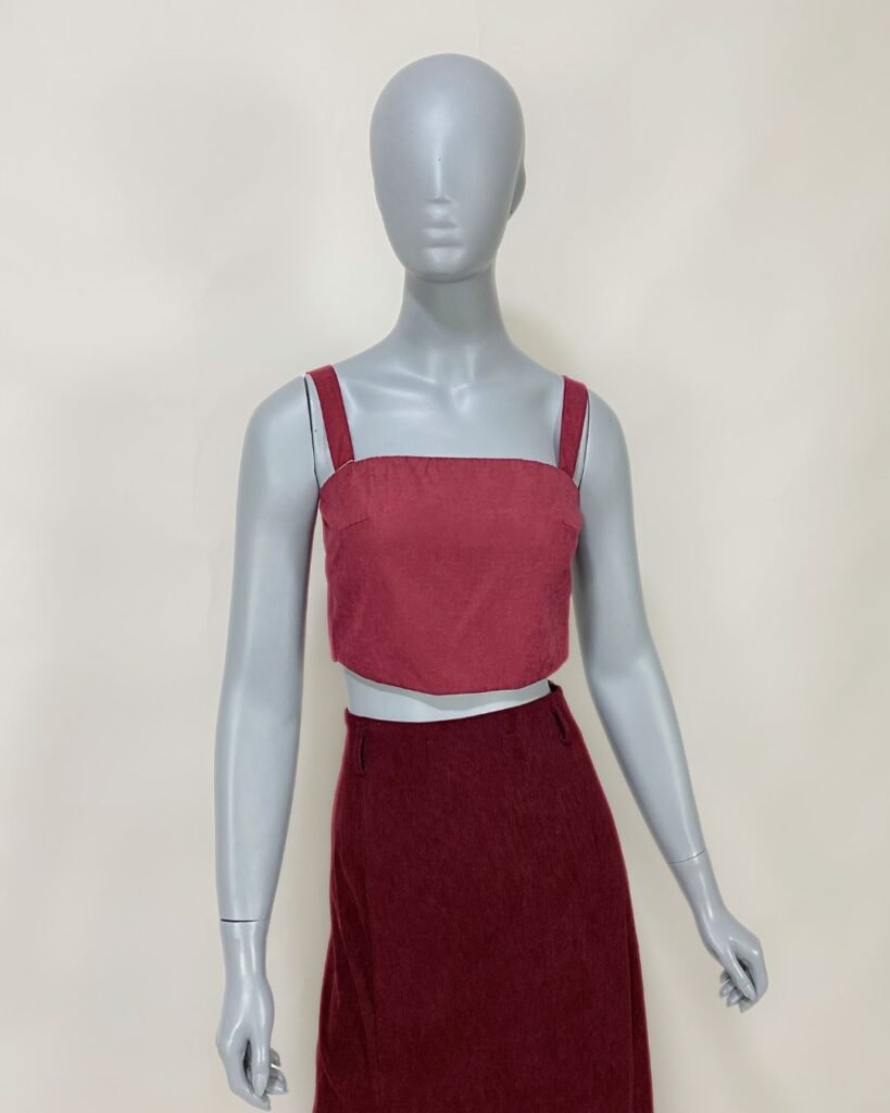 Cropped bordô – Tam P