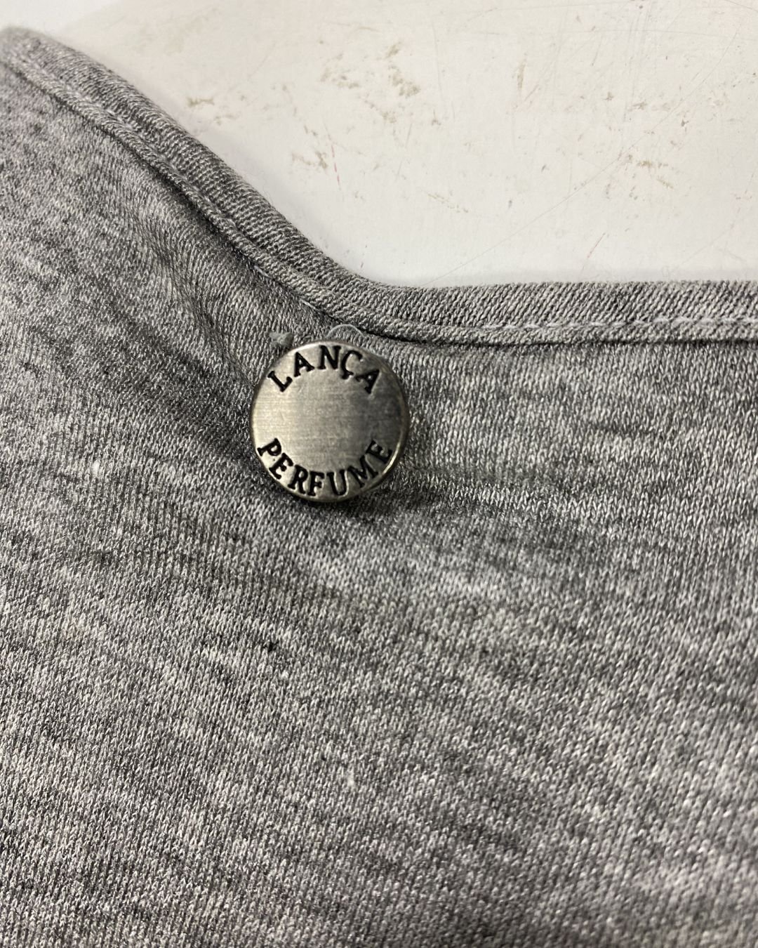 Blusa cinza manga longa em malha - Tam M - Imagem 12