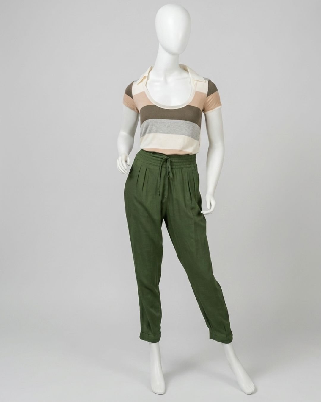 Camiseta listrada mix de cores - Tam P - Imagem 2