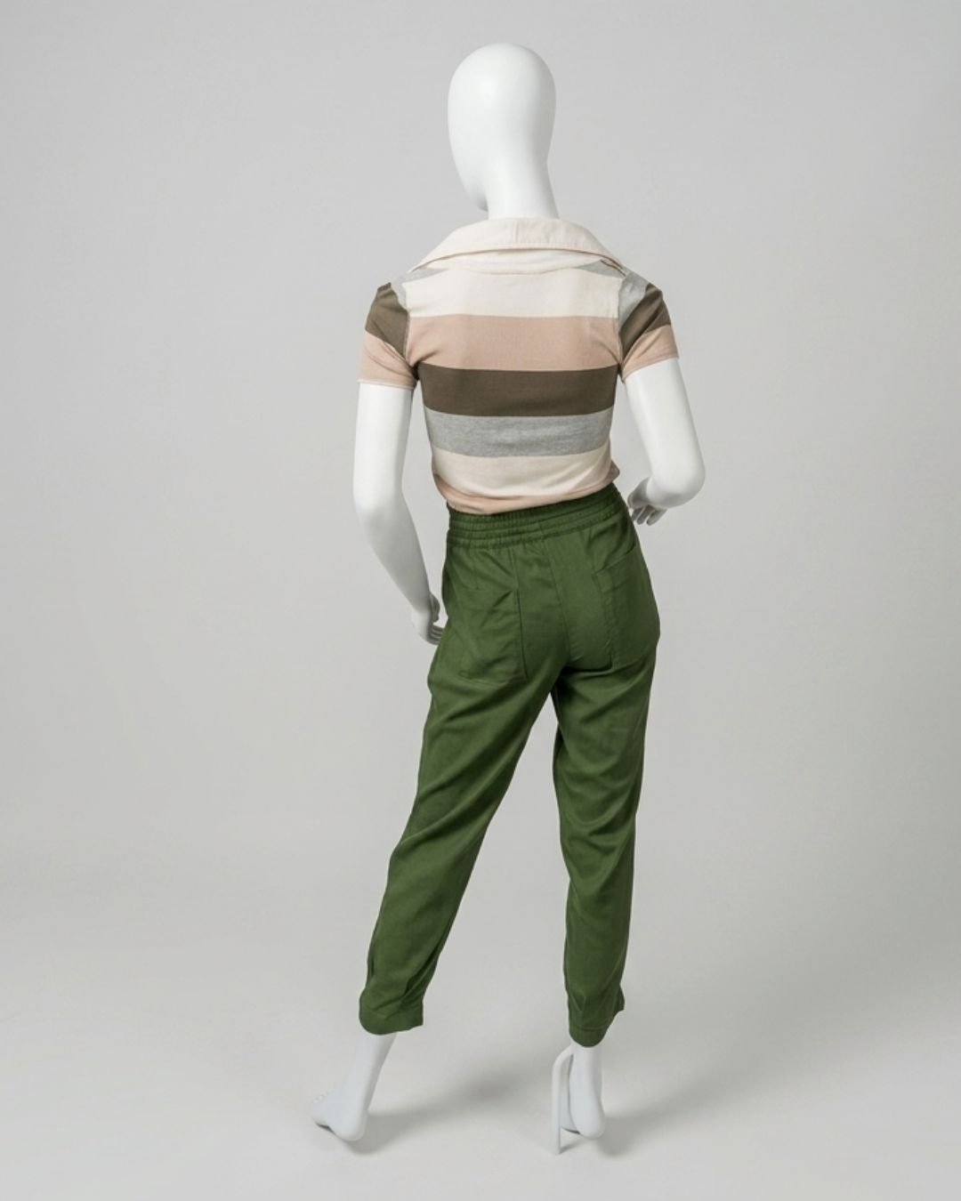 Camiseta listrada mix de cores - Tam P - Imagem 9