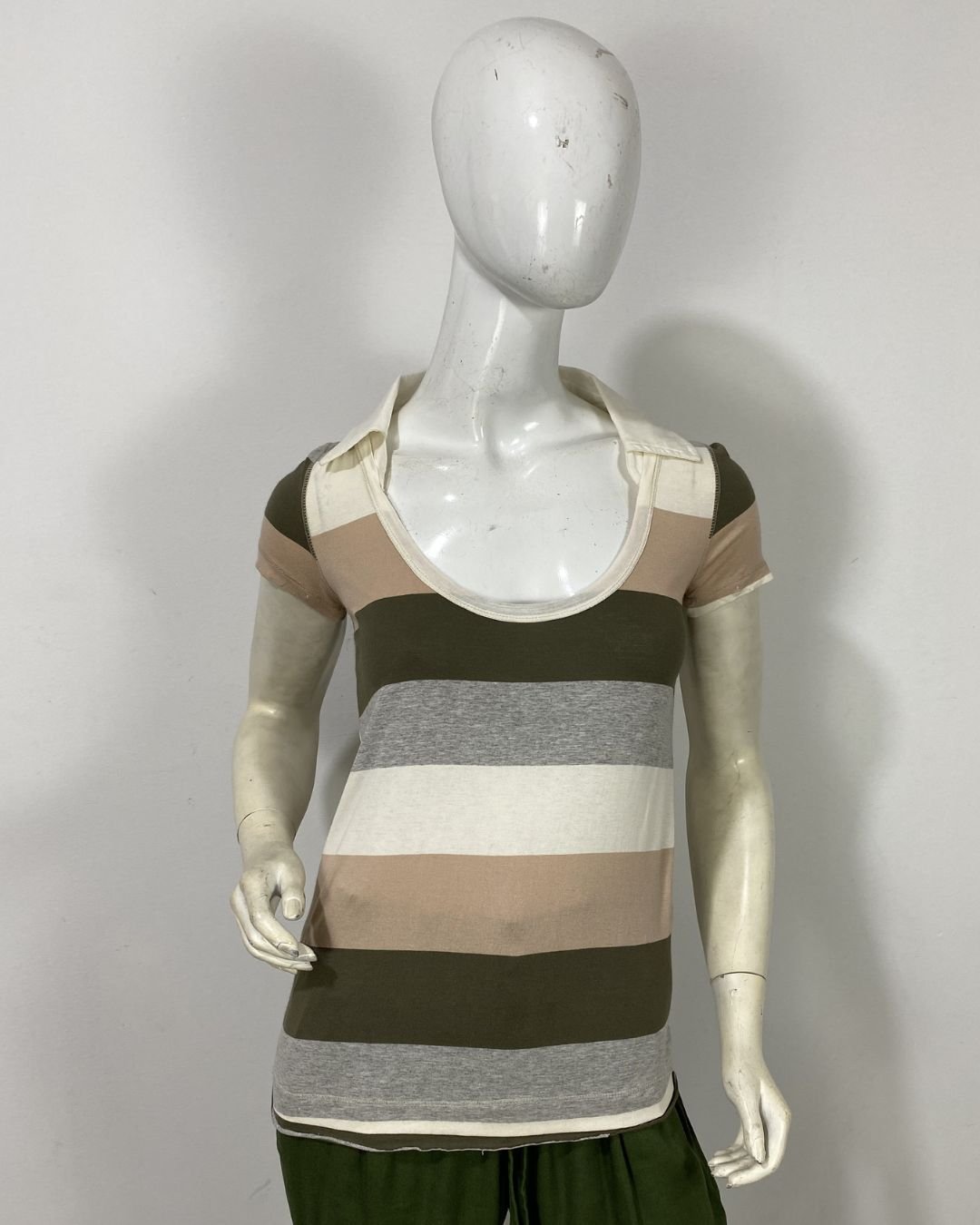 Camiseta listrada mix de cores - Tam P - Imagem 4