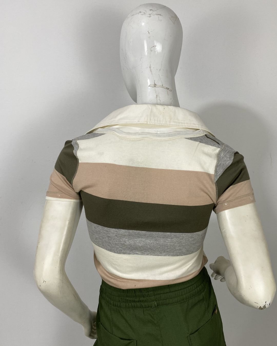 Camiseta listrada mix de cores - Tam P - Imagem 10