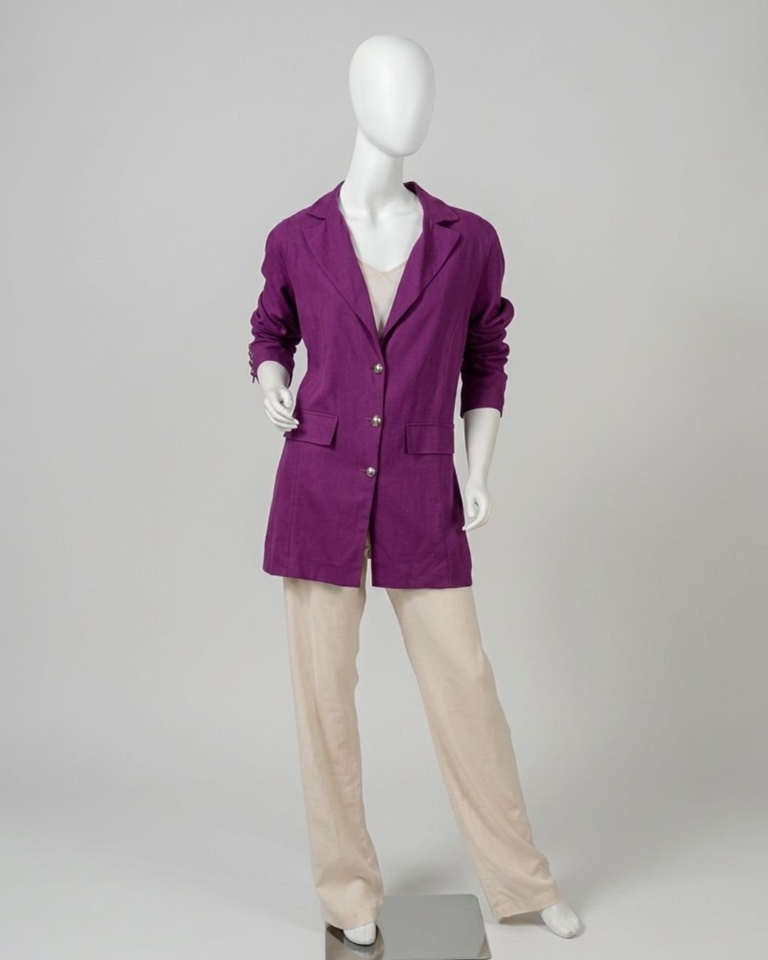 Maxi blazer roxo - Tam 42