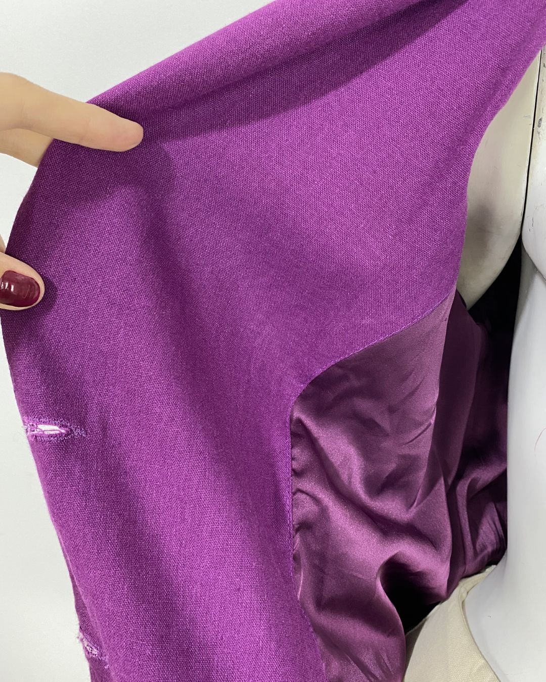 Maxi blazer roxo - Tam 42 - Imagem 7