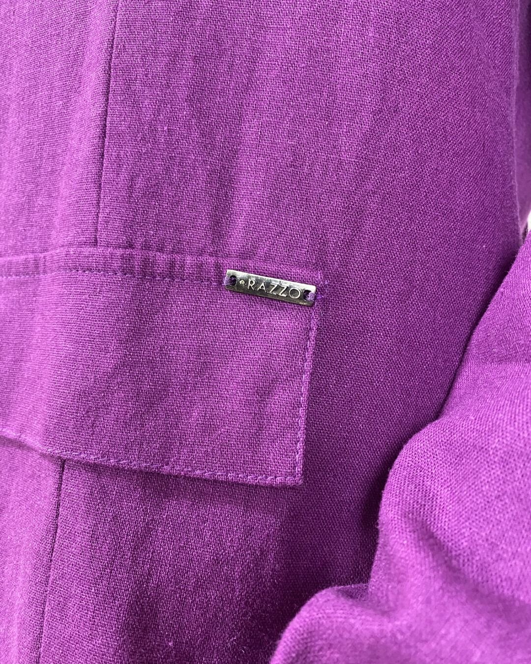 Maxi blazer roxo - Tam 42 - Imagem 8