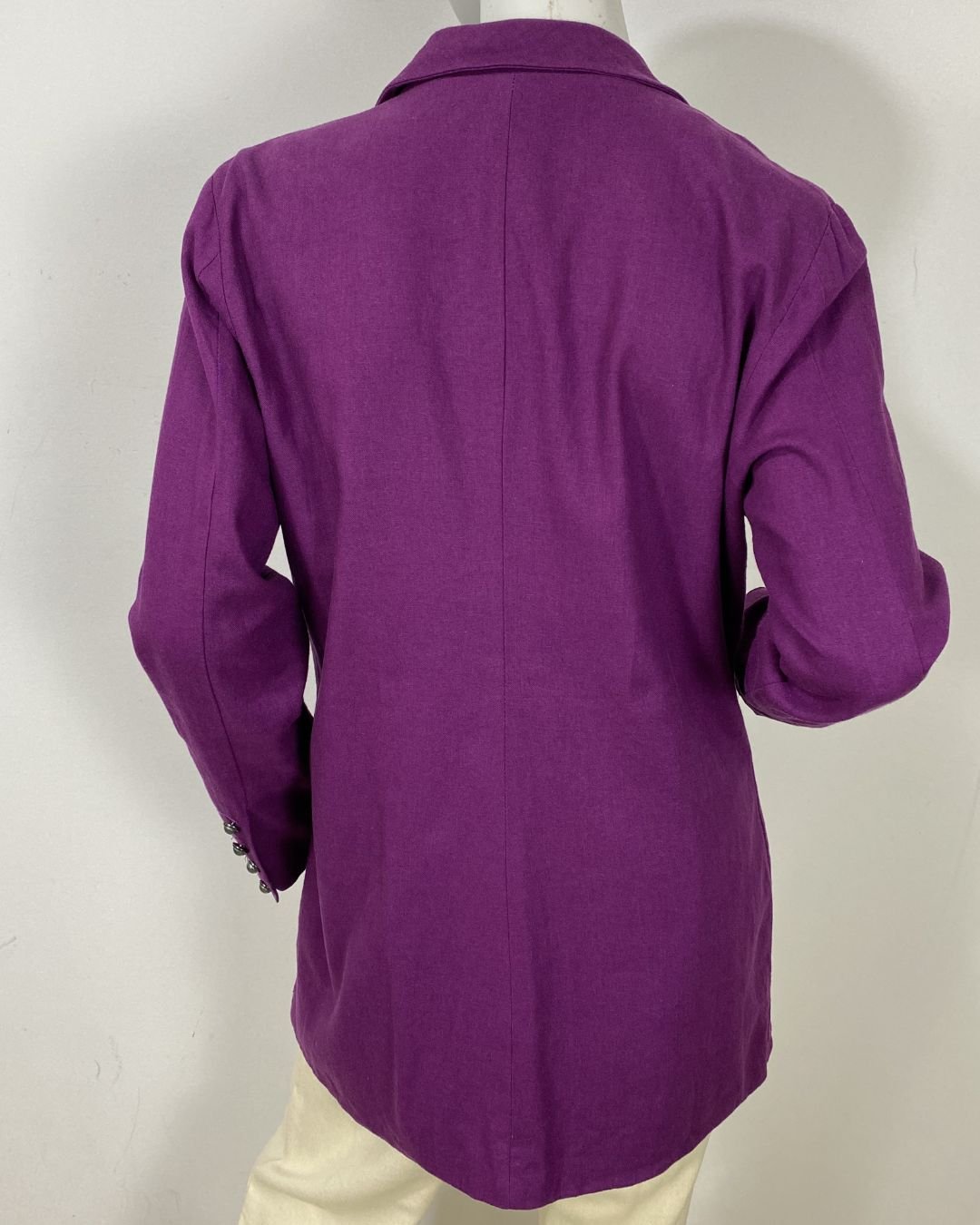 Maxi blazer roxo - Tam 42 - Imagem 10
