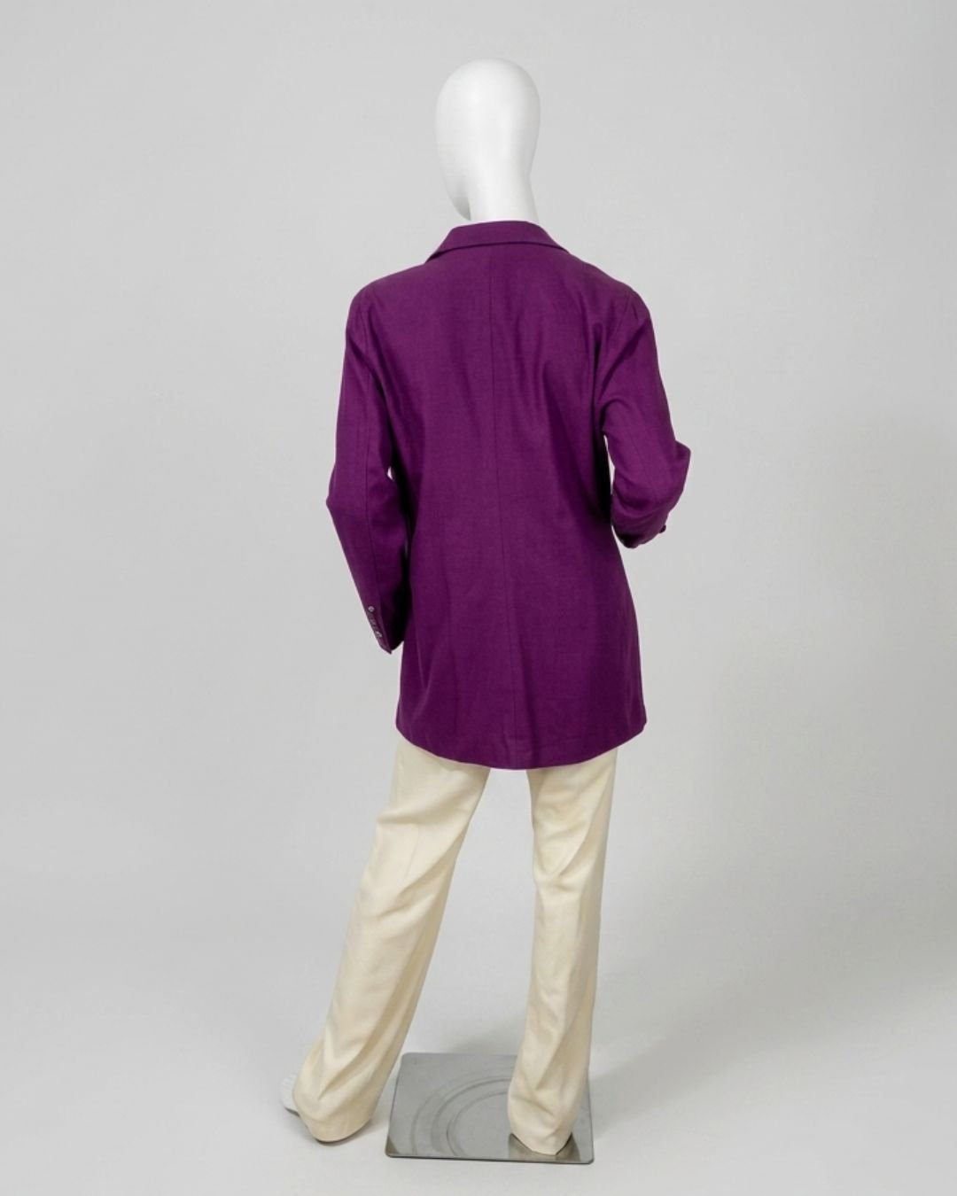 Maxi blazer roxo - Tam 42 - Imagem 9