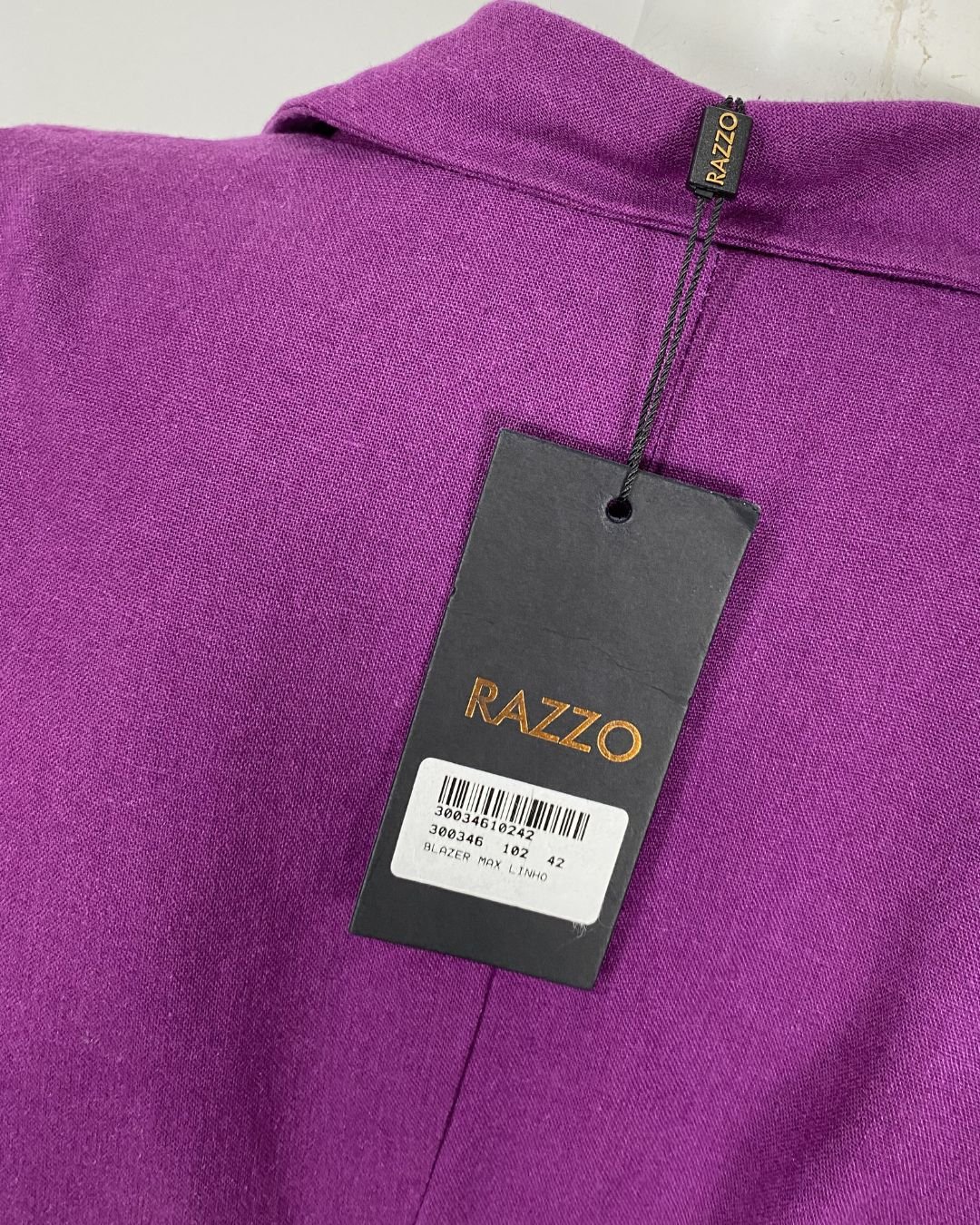 Maxi blazer roxo - Tam 42 - Imagem 11