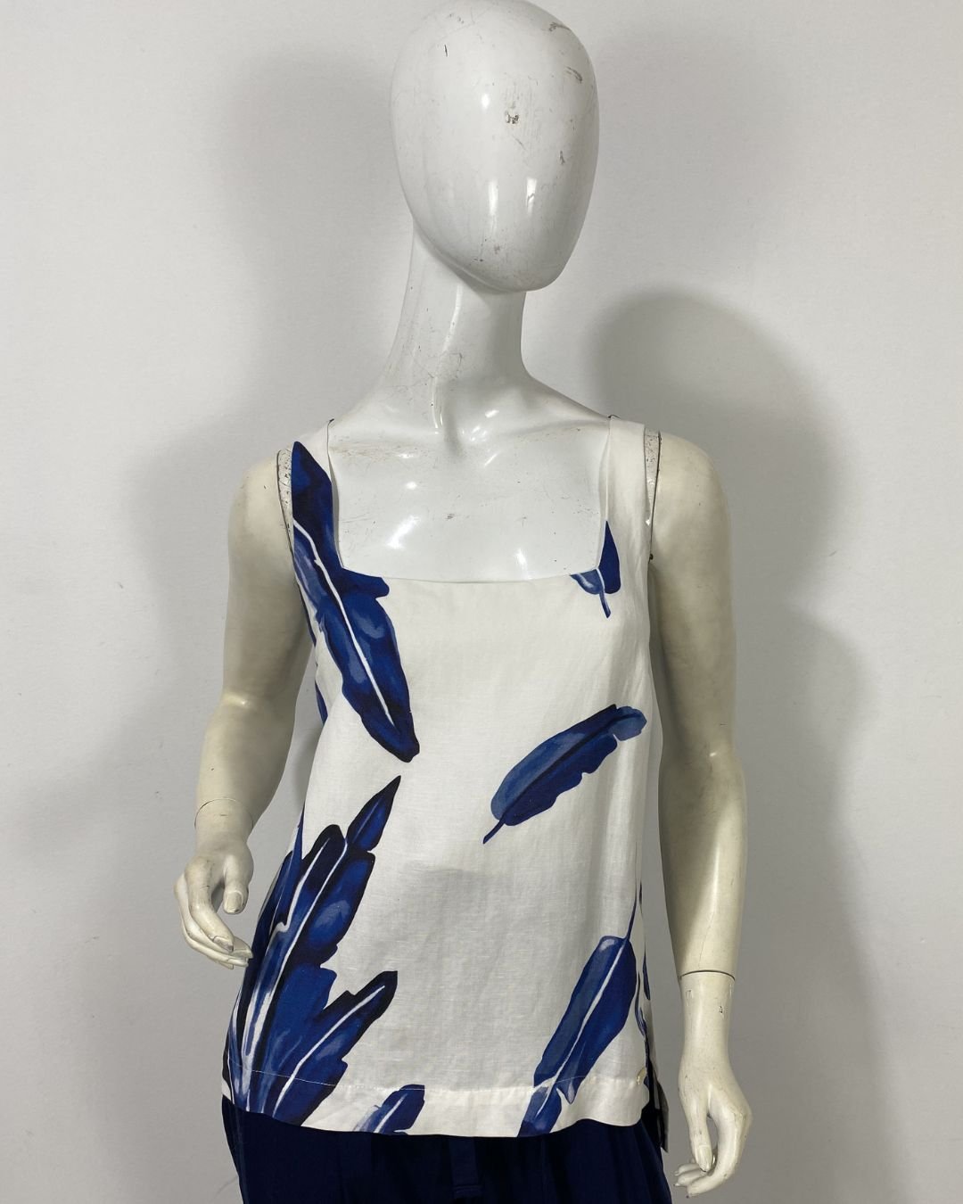 Blusa decote quadrado estampada - Tam 40 - Imagem 3