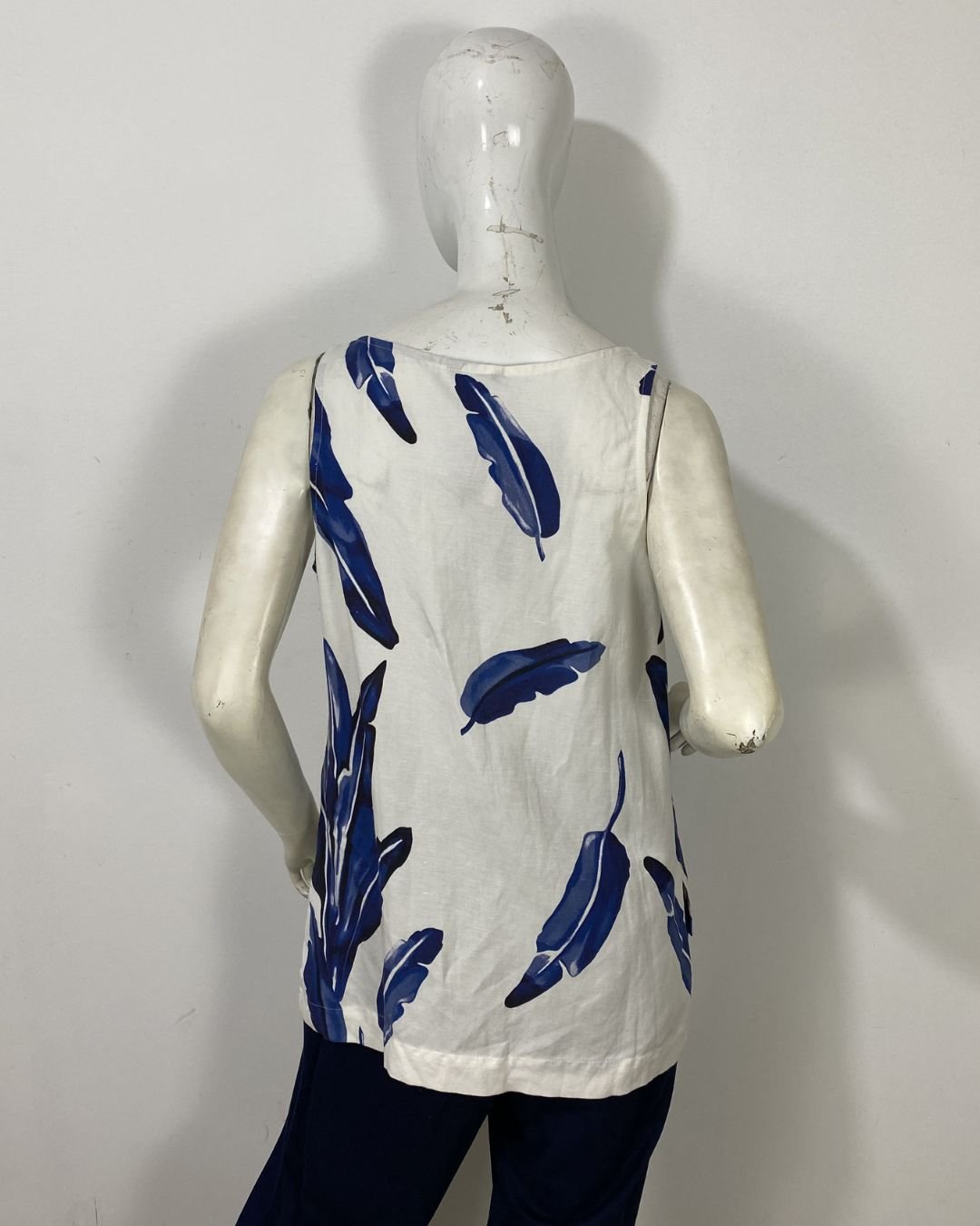 Blusa decote quadrado estampada - Tam 40 - Imagem 6