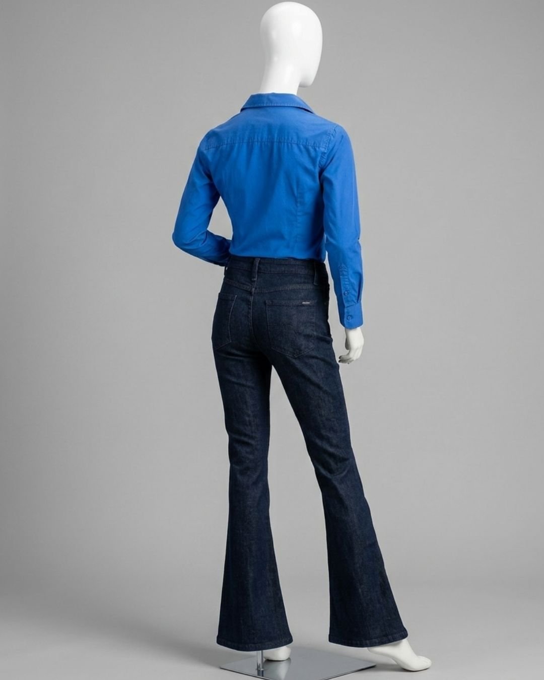 Calça jeans escura flare - Tam 40 - Imagem 7