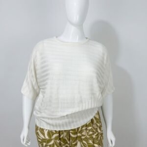 Blusa trico off-white - Tam M