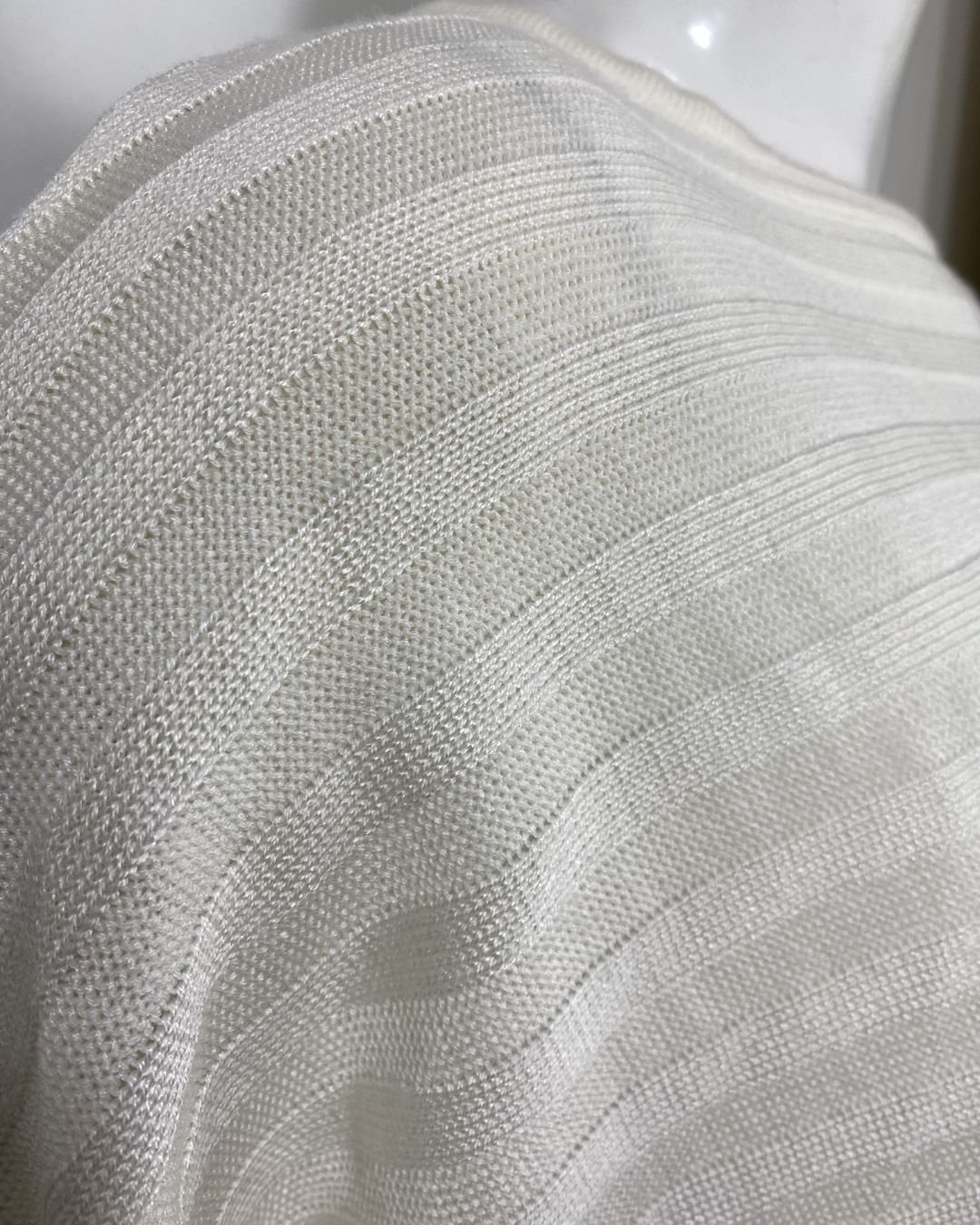 Blusa trico off-white - Tam M - Imagem 6