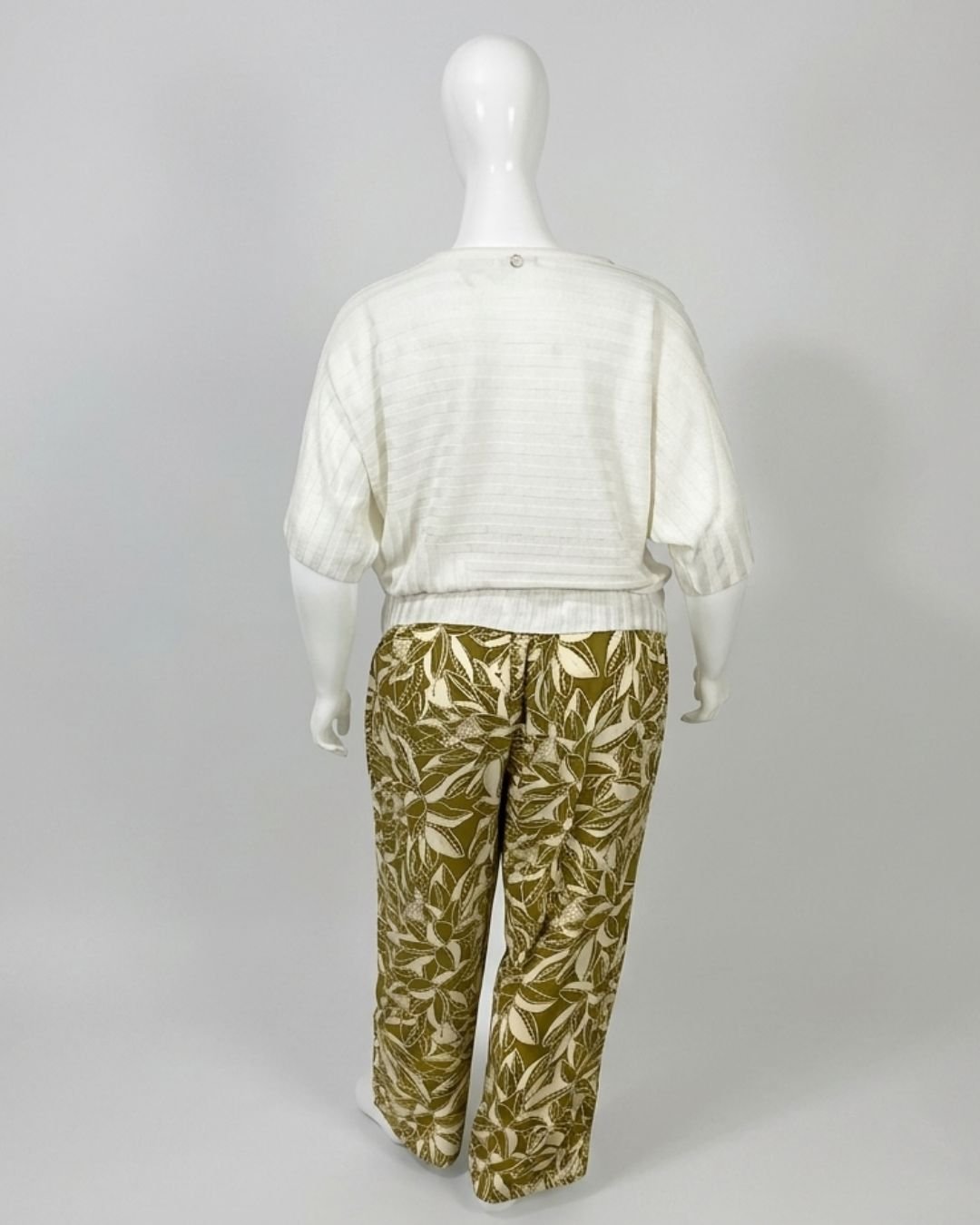 Blusa trico off-white - Tam M - Imagem 2