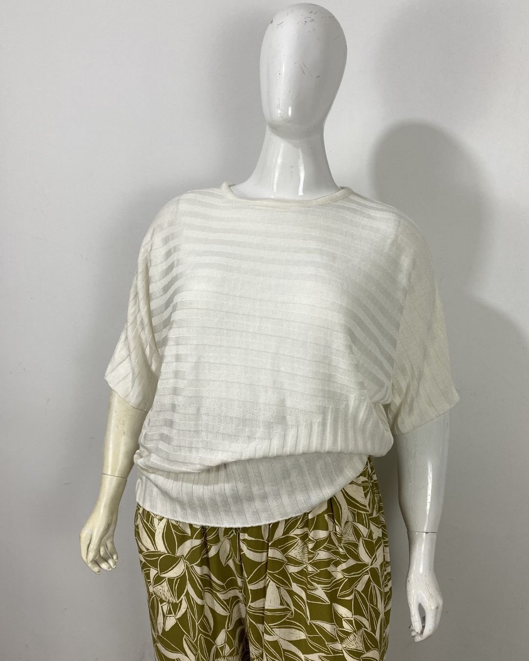 Blusa trico off-white - Tam M - Imagem 7