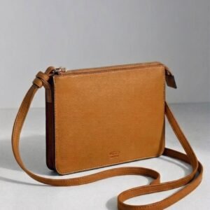 Bolsa tiracolo caramelo