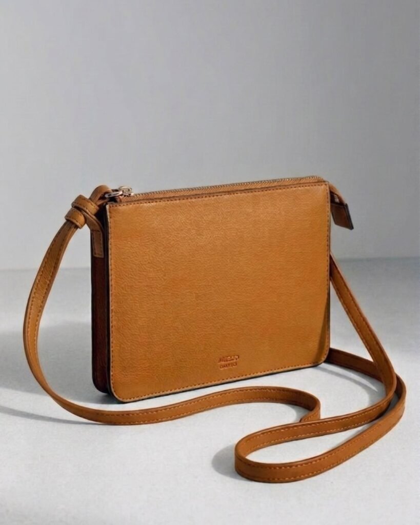 Bolsa tiracolo caramelo