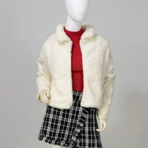 Casaco teddy off-white - Tam G