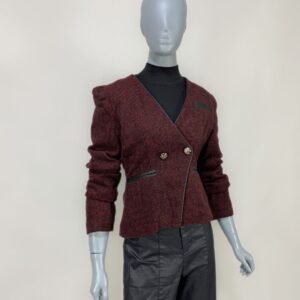 Blazer transpassado vinho - Tam G