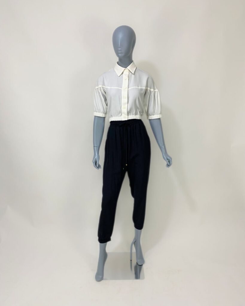 Calça jogger preta – tam 38