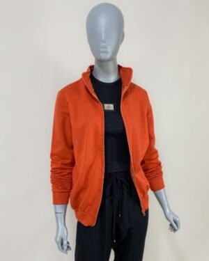 Blusa moletom com zíper - Tam P