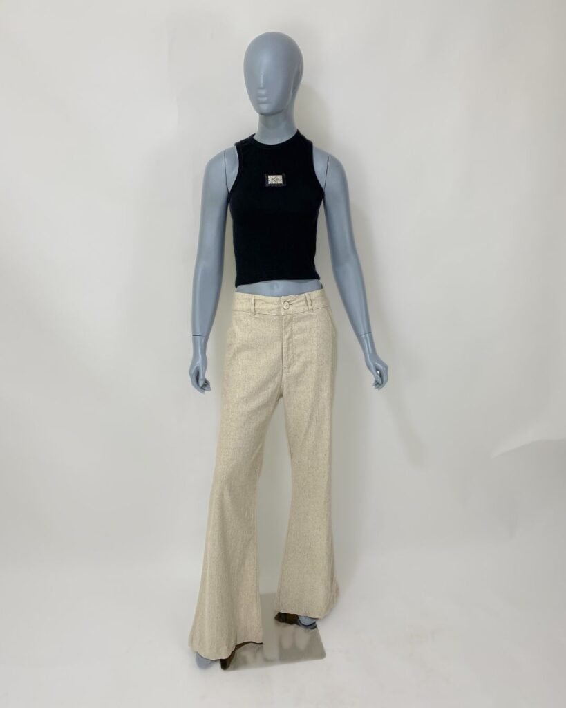 Calça pantalona viscolinho – Tam P