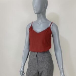 Blusa regata alças reguláveis - Tam 36