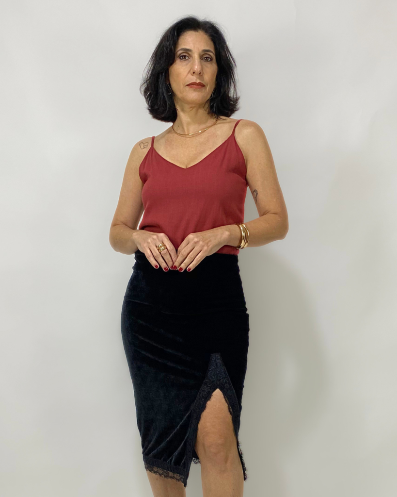 Blusa regata alças reguláveis – Tam 36
