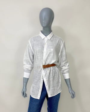 Camisa branca algodão - Tam GG