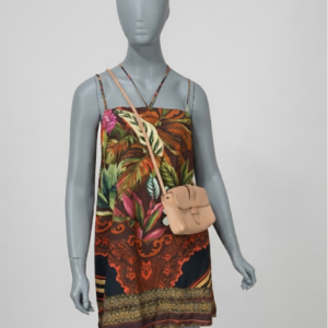 Vestido curto estampado - Tam G