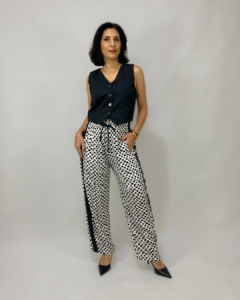 Calça poá - Tam M