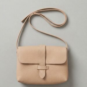 Bolsa tiracolo bege