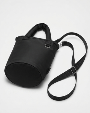 Bolsa preta bucket mini