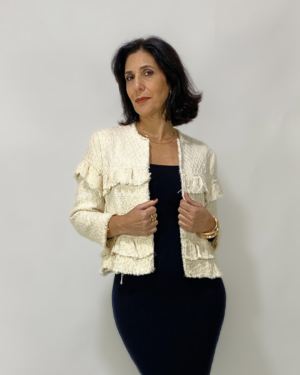 Casaqueto tweed off-white - Tam P